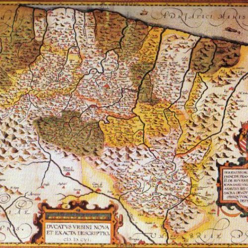 Carta dell'Ortelio del 1608
